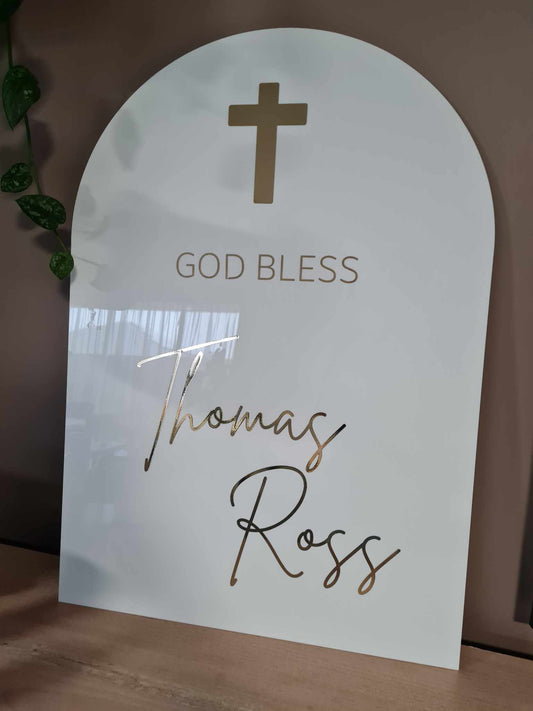 Welcome Sign Baptism