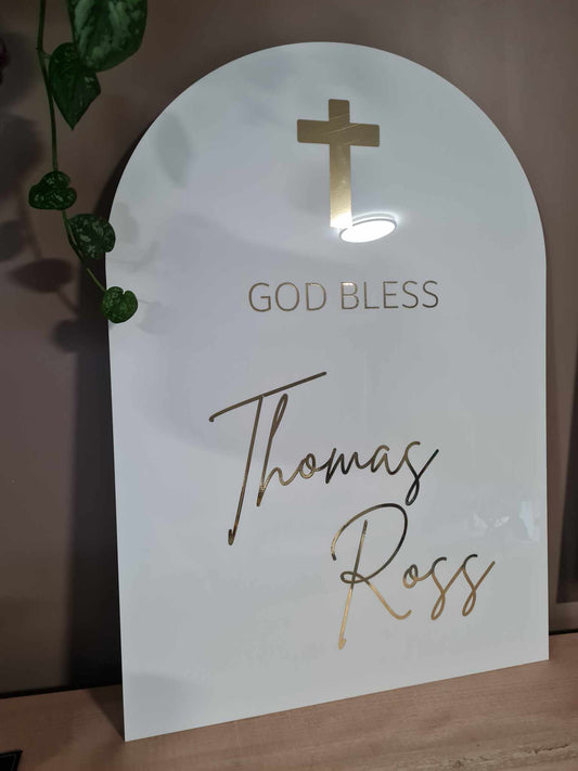 Welcome Sign Baptism