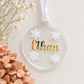 Personalised Snowflake Christmas Bauble