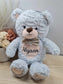 Vanilla Teddy Bear with Name