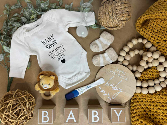 Baby Coming Onesie