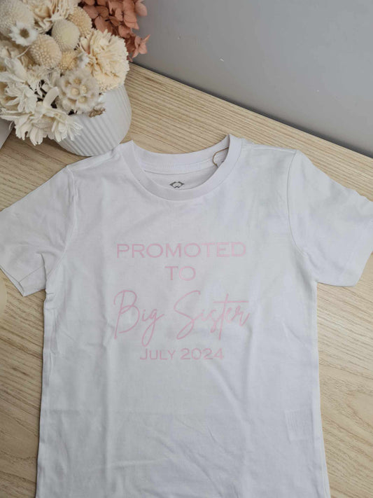Promoted to Big Brother/ Sister Shirt