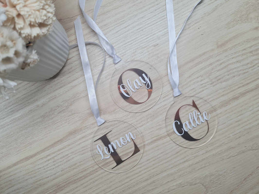 Christmas Bauble - Initial Name Design v1