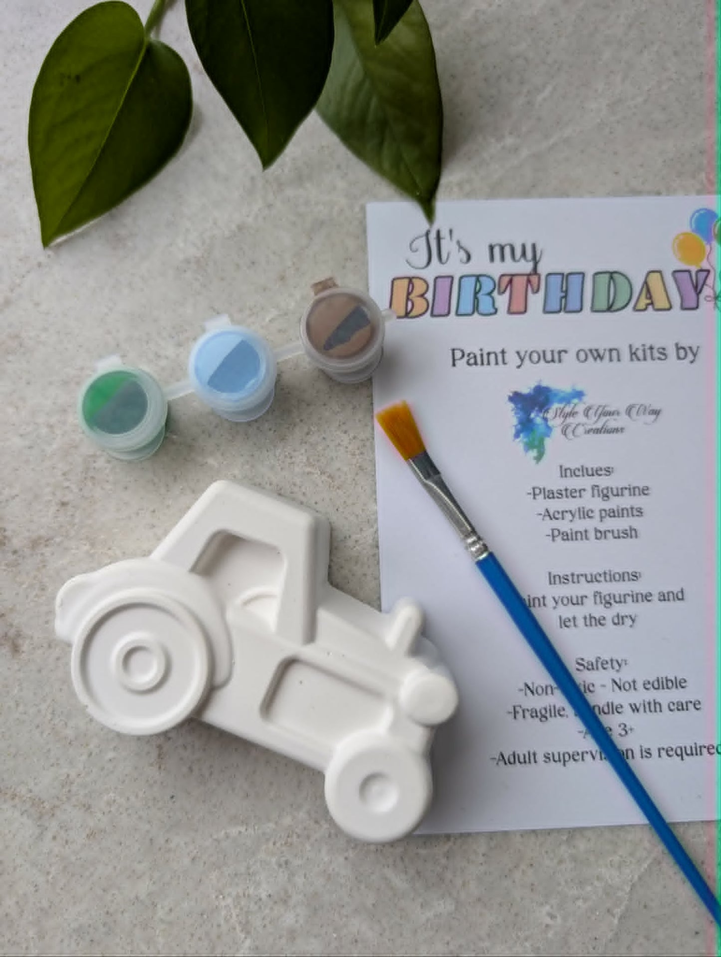 Plaster Painting Kits - Bulk Party Packs
