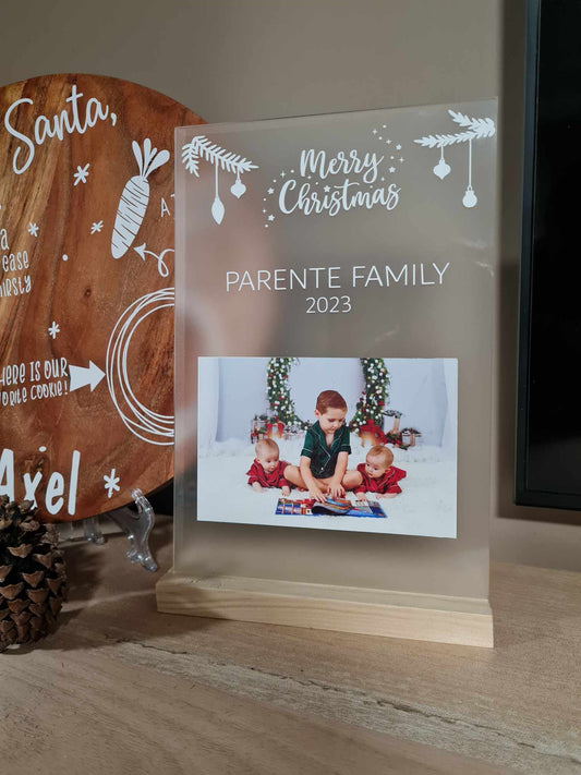 Family Christmas Frame