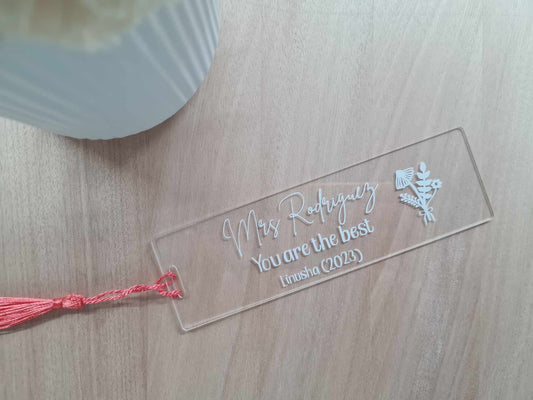 Bookmark - Teacher you are the Best