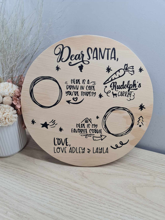 Dear Santa Treat Board