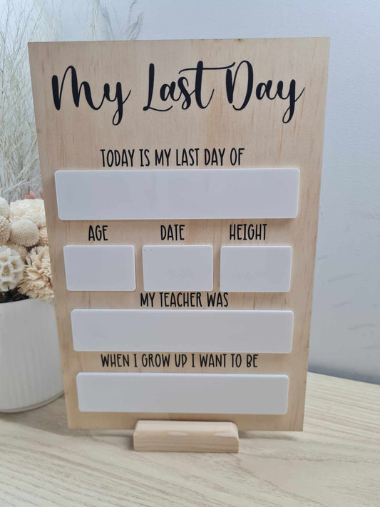 First and Last Day of Board Ply Combo