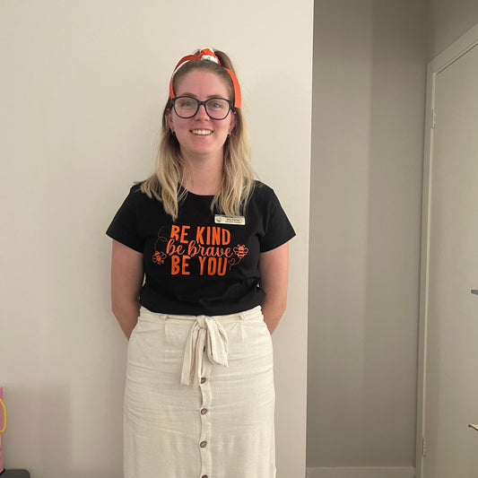 Adults Harmony Day Shirt - Be Kind Be Brave Be You