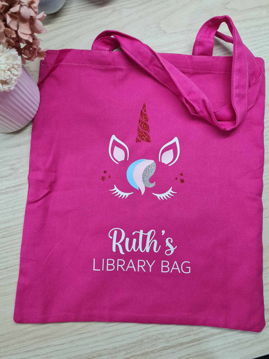 Unicorn Library Bag