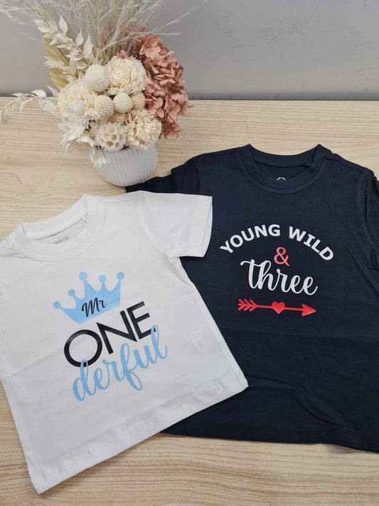 Young Wild & "Age" Birthday Shirt