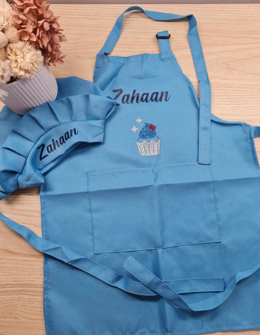 Kids Apron + Hat