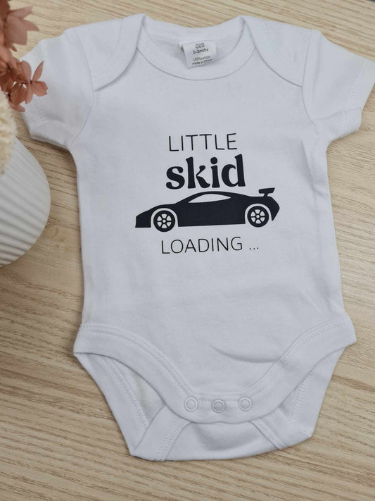 Little Skid Loading Onesie