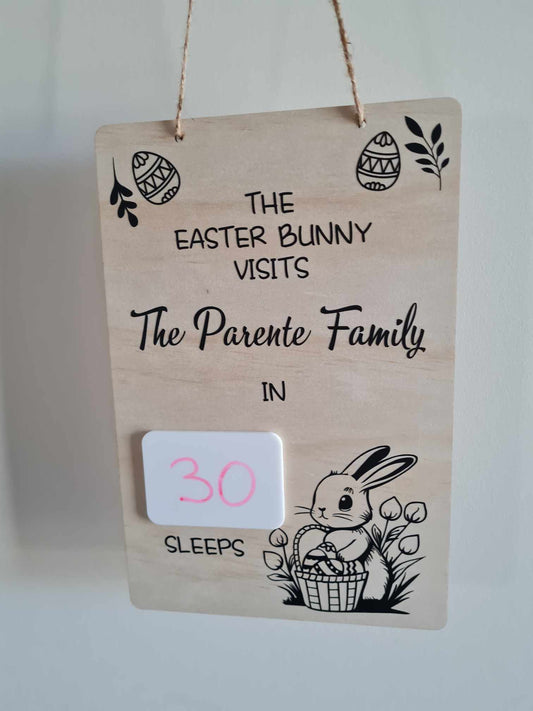 The Easter Bunny Visits In ... Sleeps