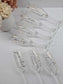 Flute Glass with Title