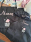 Adult Apron (Matching to kids apron + hat)