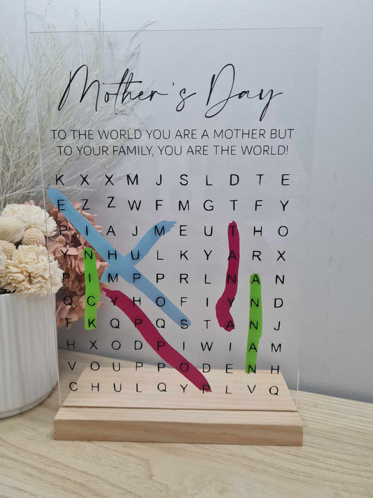 Mother's Day Word Search