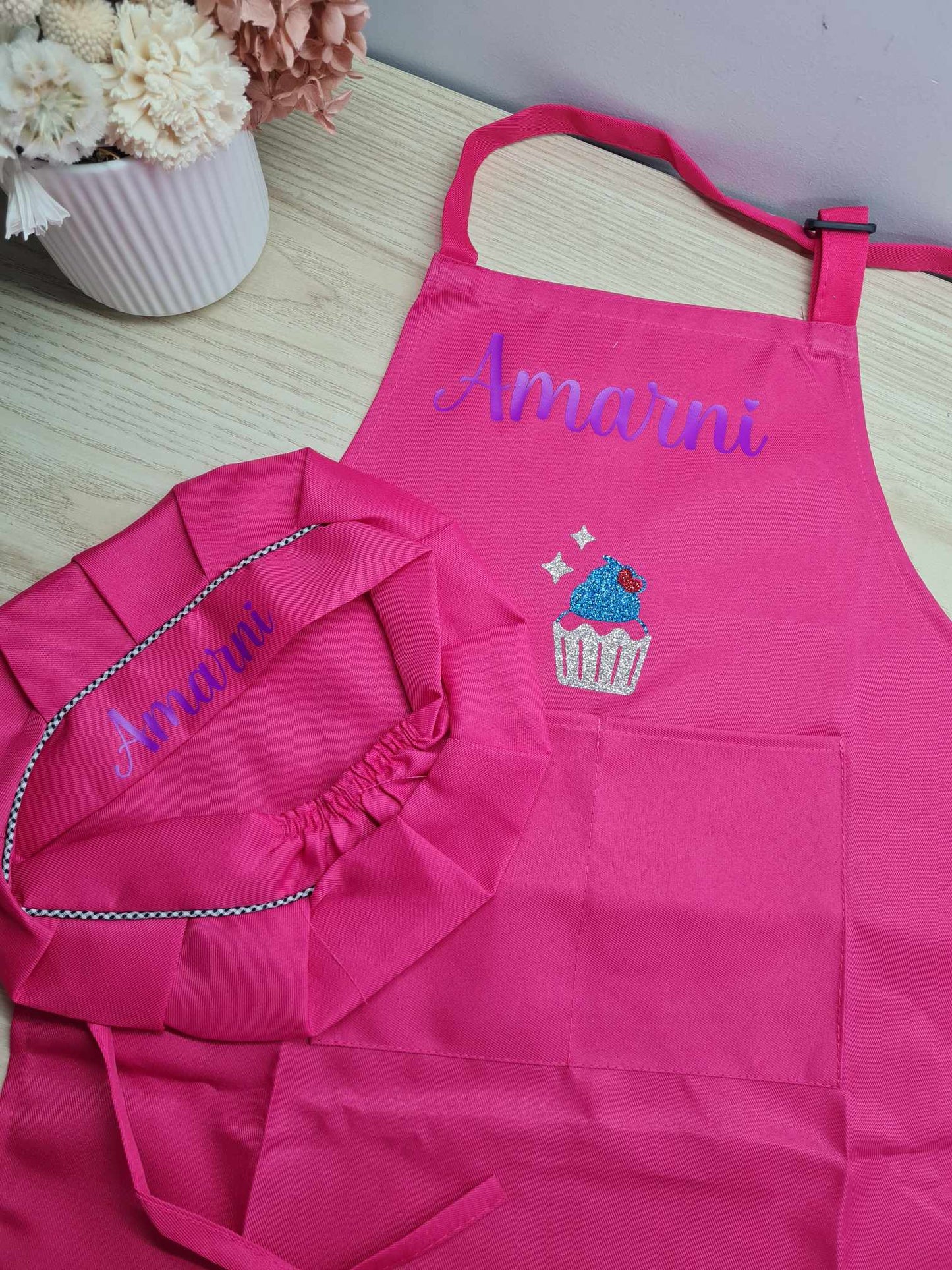 Kids Apron + Hat