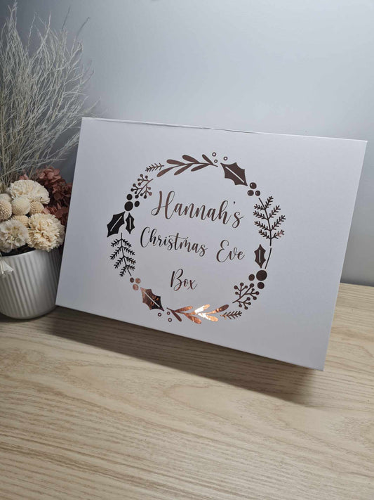 Magnetic gift box - Christmas Eve Design