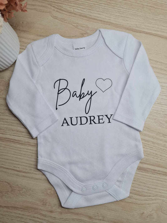 Baby "Name" Onesie