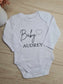 Baby "Name" Onesie