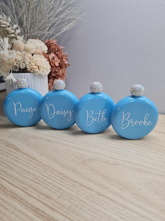 Round Diamond Flasks