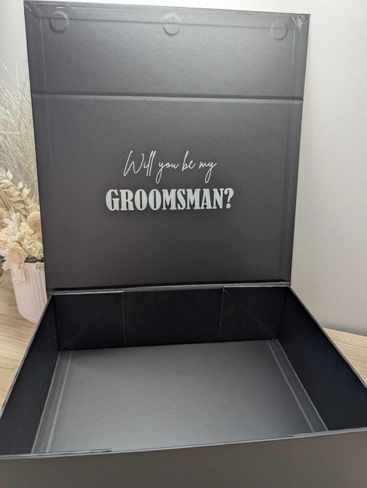 Magnetic gift box - Will you be my? v1