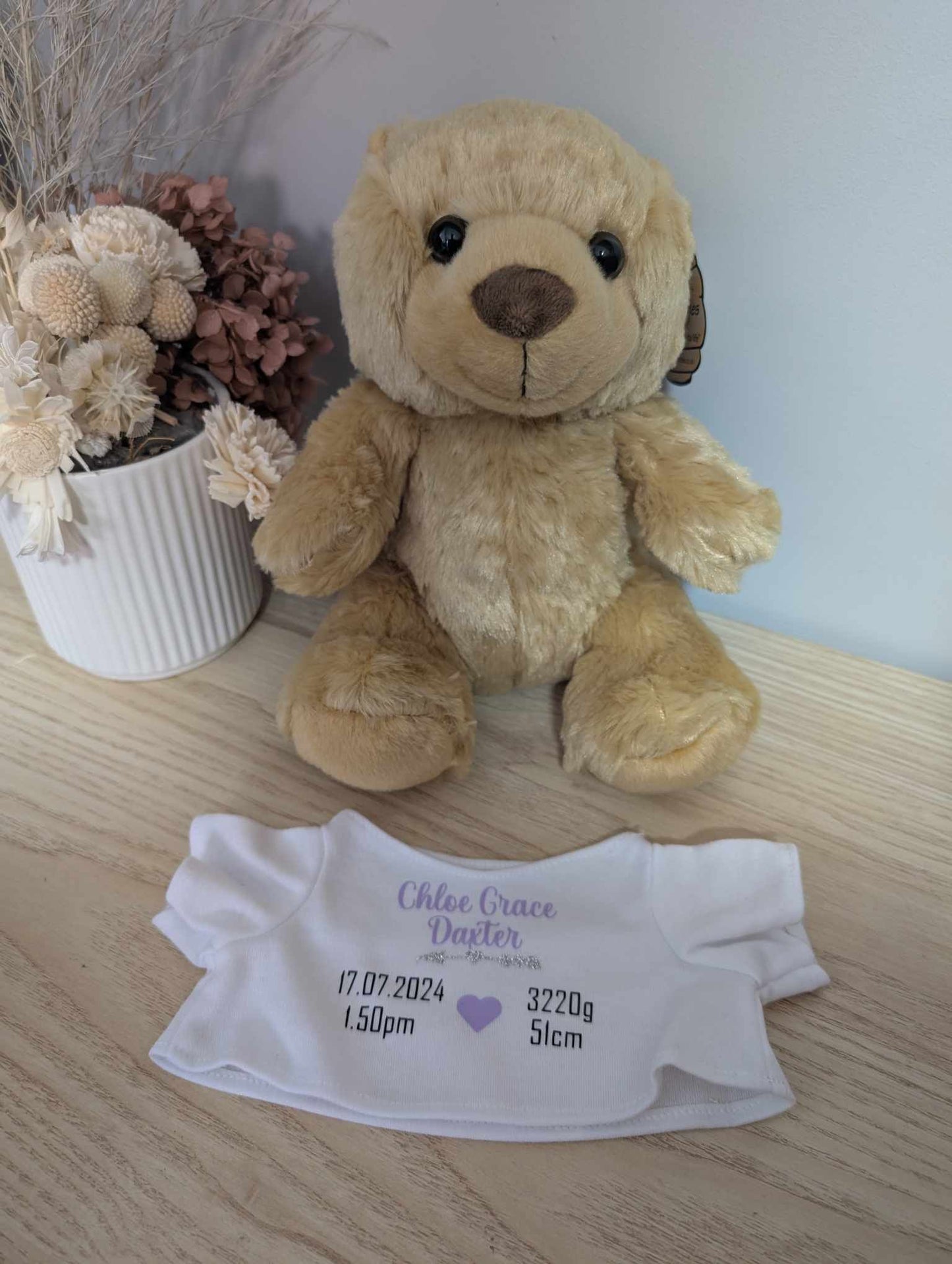 Babies Birth Details Teddy Bears