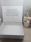 Magnetic gift box - Will you be our Godparents