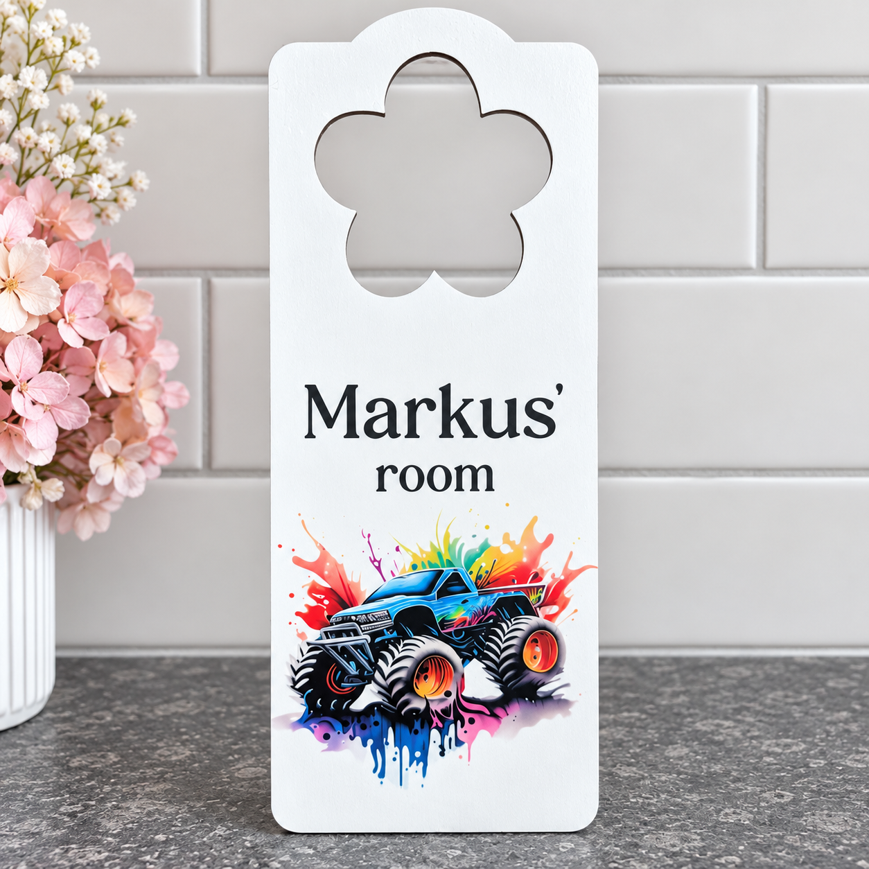 Personalised Kids Door Hanger