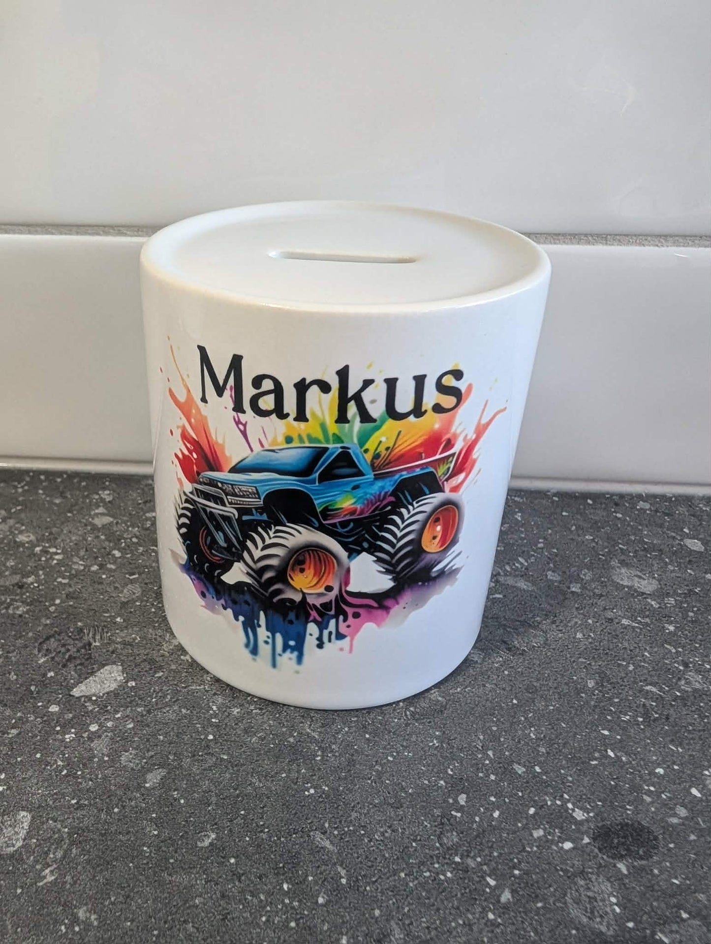 Monster Truck Money Box