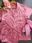 Personalised Satin Short Set Pyjamas
