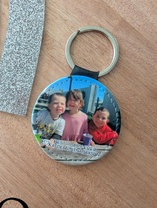 Best Poppy Ever Photo Keyring