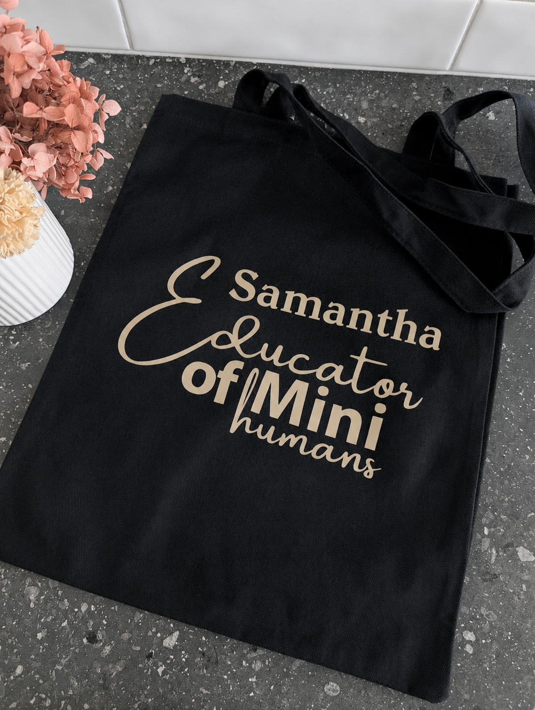 Educator of Mini Humans – Personalised Tote Bag
