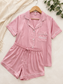 Personalised Satin Short Set Pyjamas