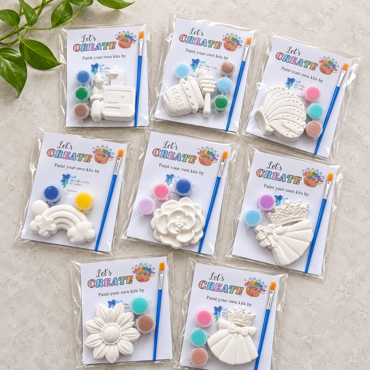 DIY Plaster Painting Kits – Single Packs