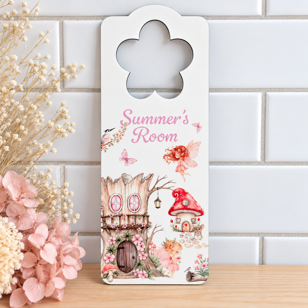 Personalised Kids Door Hanger