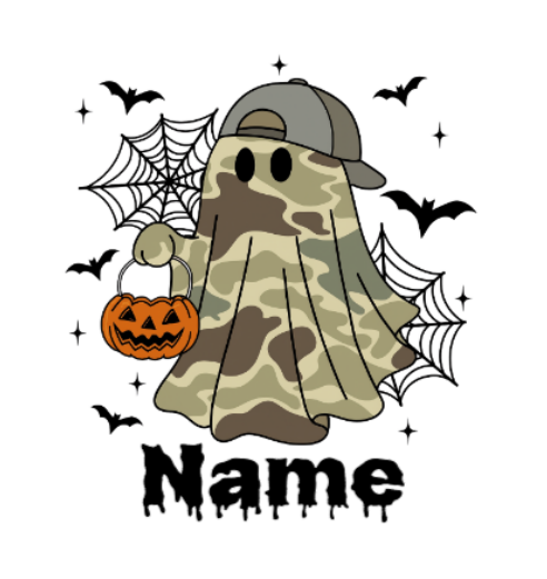 Personalised Halloween Trick or Treat Tote Bag