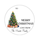 Personalised Christmas Stickers