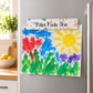 Personalised Kids Art Fridge Magnet