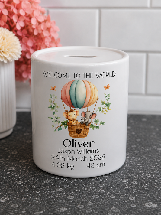 Welcome to the World Balloon Animals Money Box