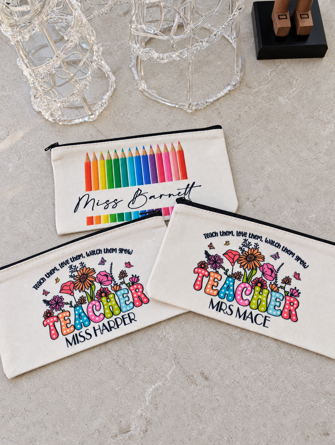 Personalised Teacher Pencil Case