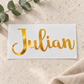 Personalised Name Stickers – Self Apply Vinyl Decals