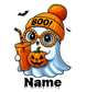 Personalised Halloween Trick or Treat Tote Bag