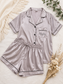 Personalised Satin Short Set Pyjamas