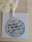 Christmas Bauble - Never Forget the Difference You Make