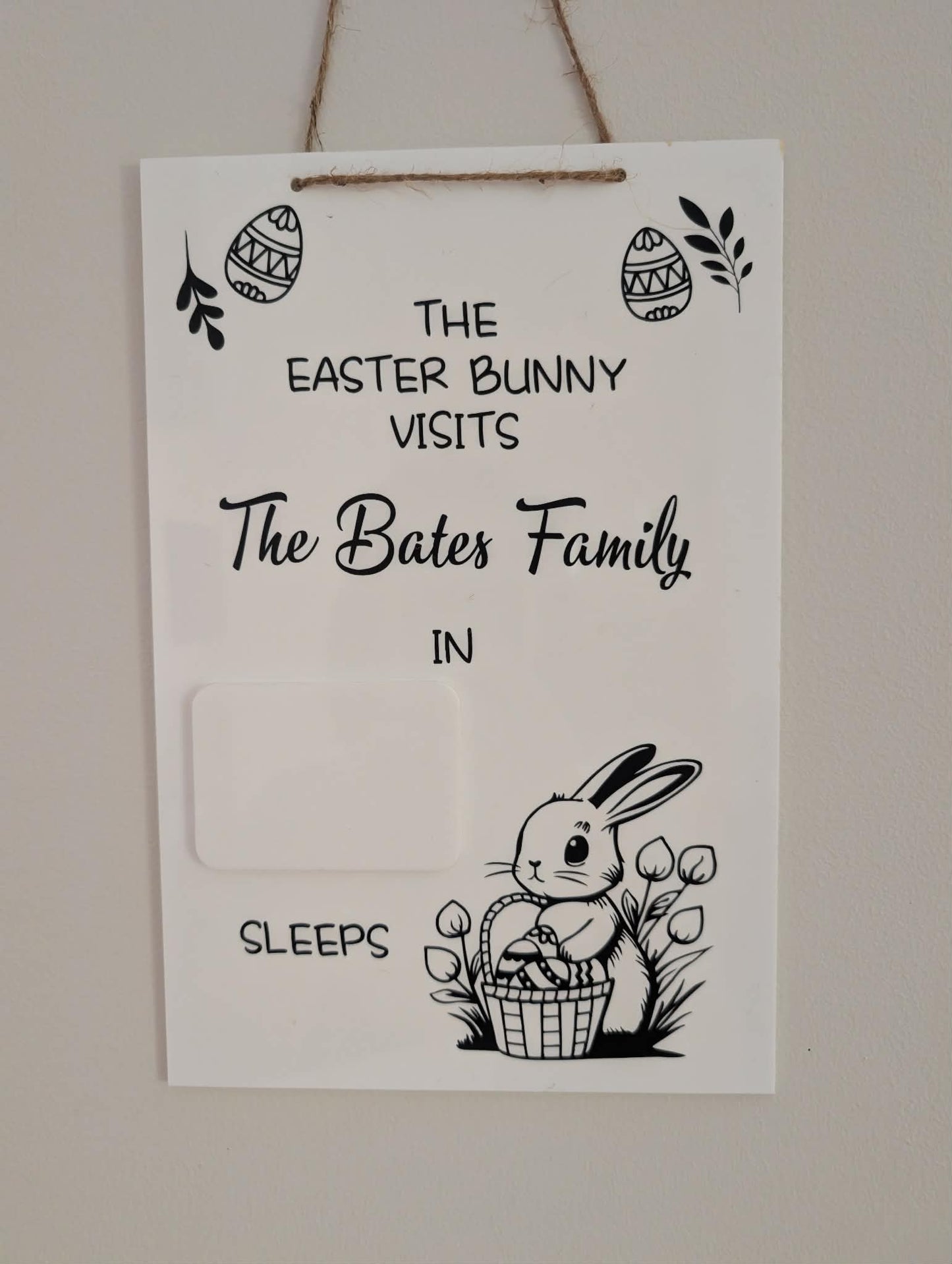 The Easter Bunny Visits In ... Sleeps