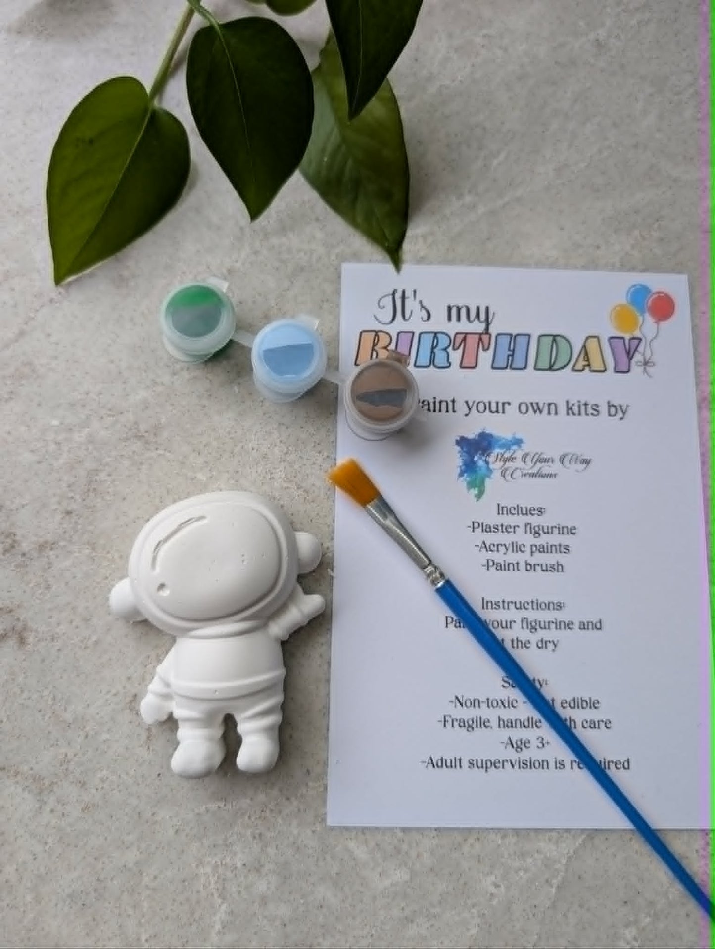 Plaster Painting Kits - Bulk Party Packs