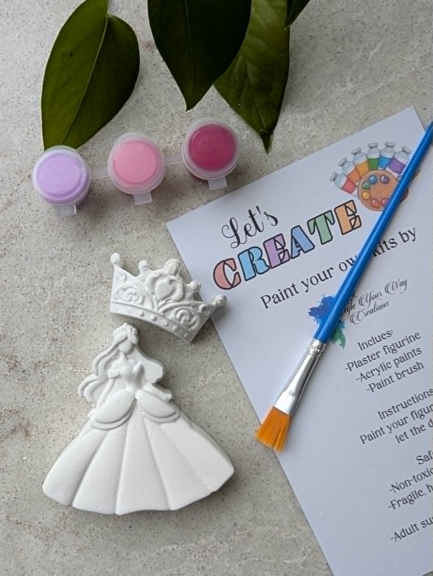 Plaster Painting Kits - Bulk Party Packs