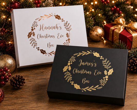 Personalised Christmas Eve Magnetic Box